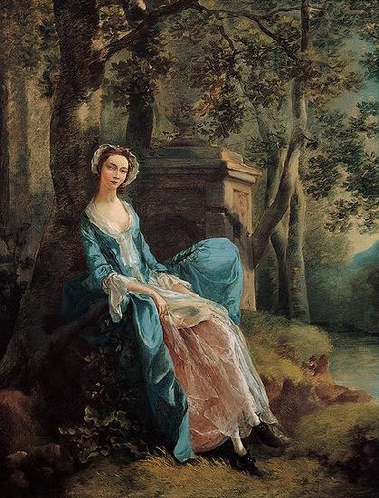 Thomas Gainsborough Portrait of a Woman Sweden oil painting art
